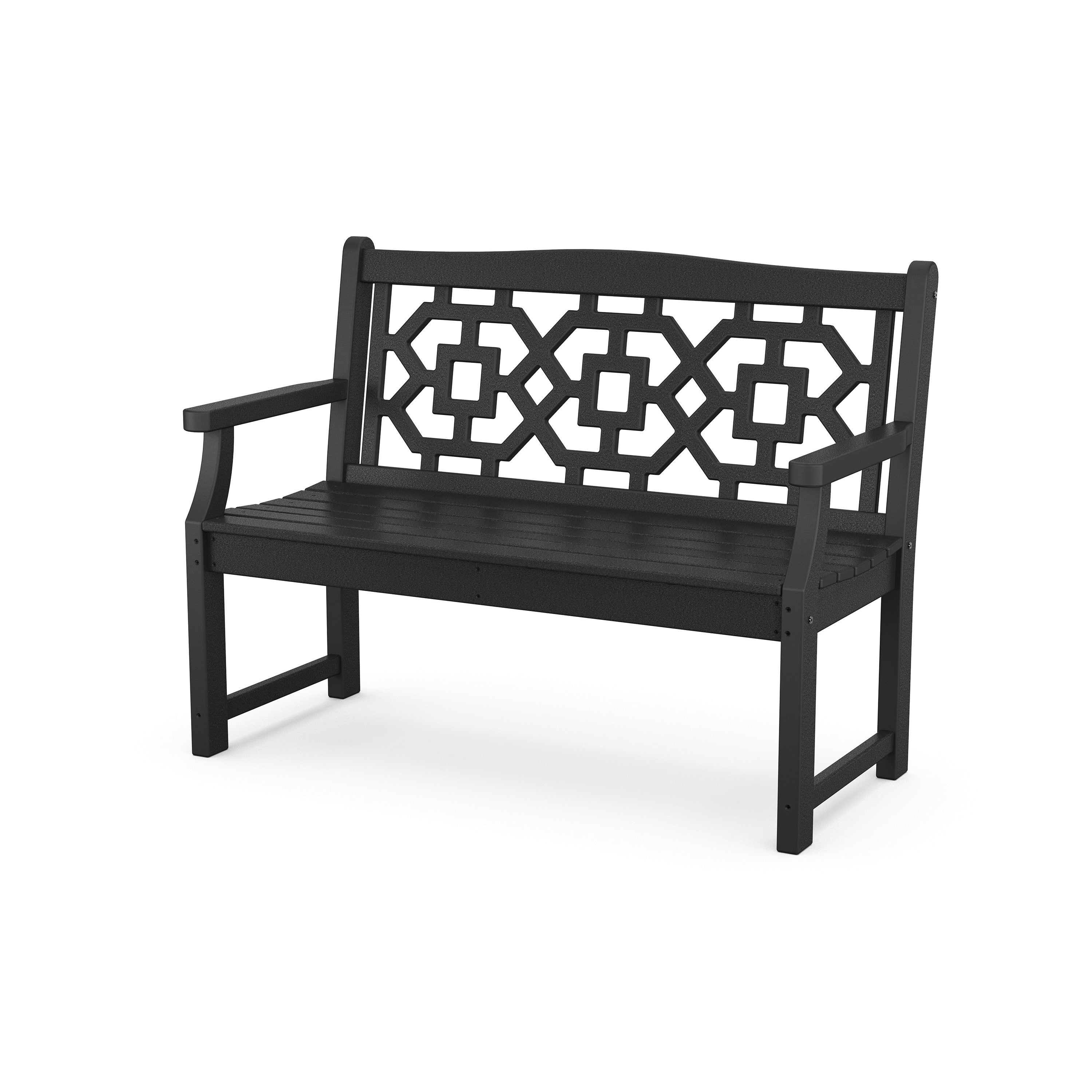 Chinoiserie 48" Garden Bench
