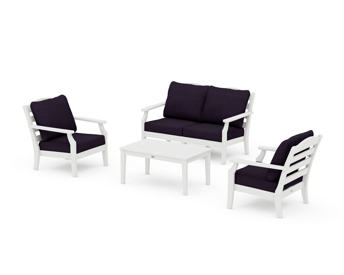 Savannah 4-Piece Deep Seating Set with Loveseat