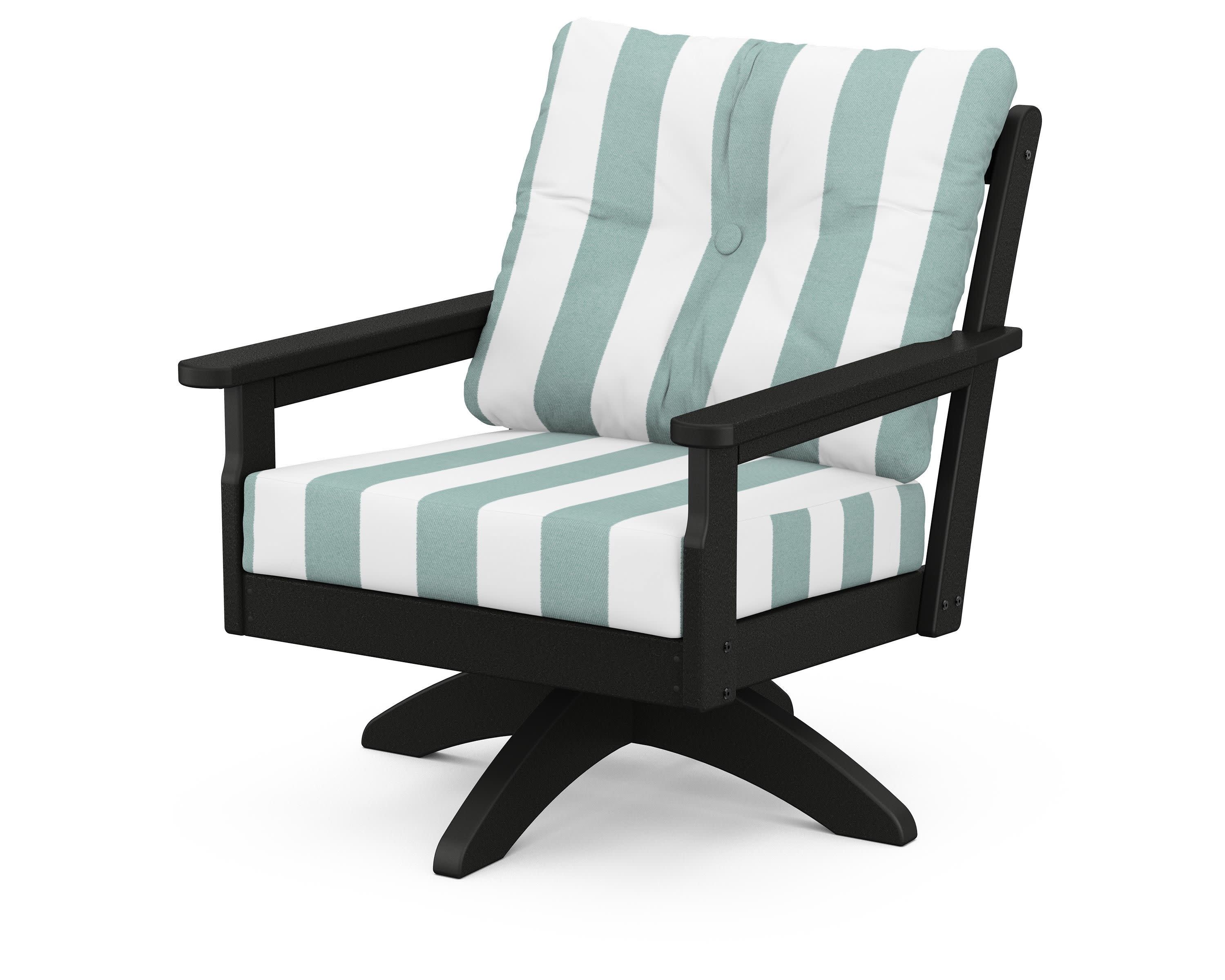 Vineyard Deep Seating Swivel Chair