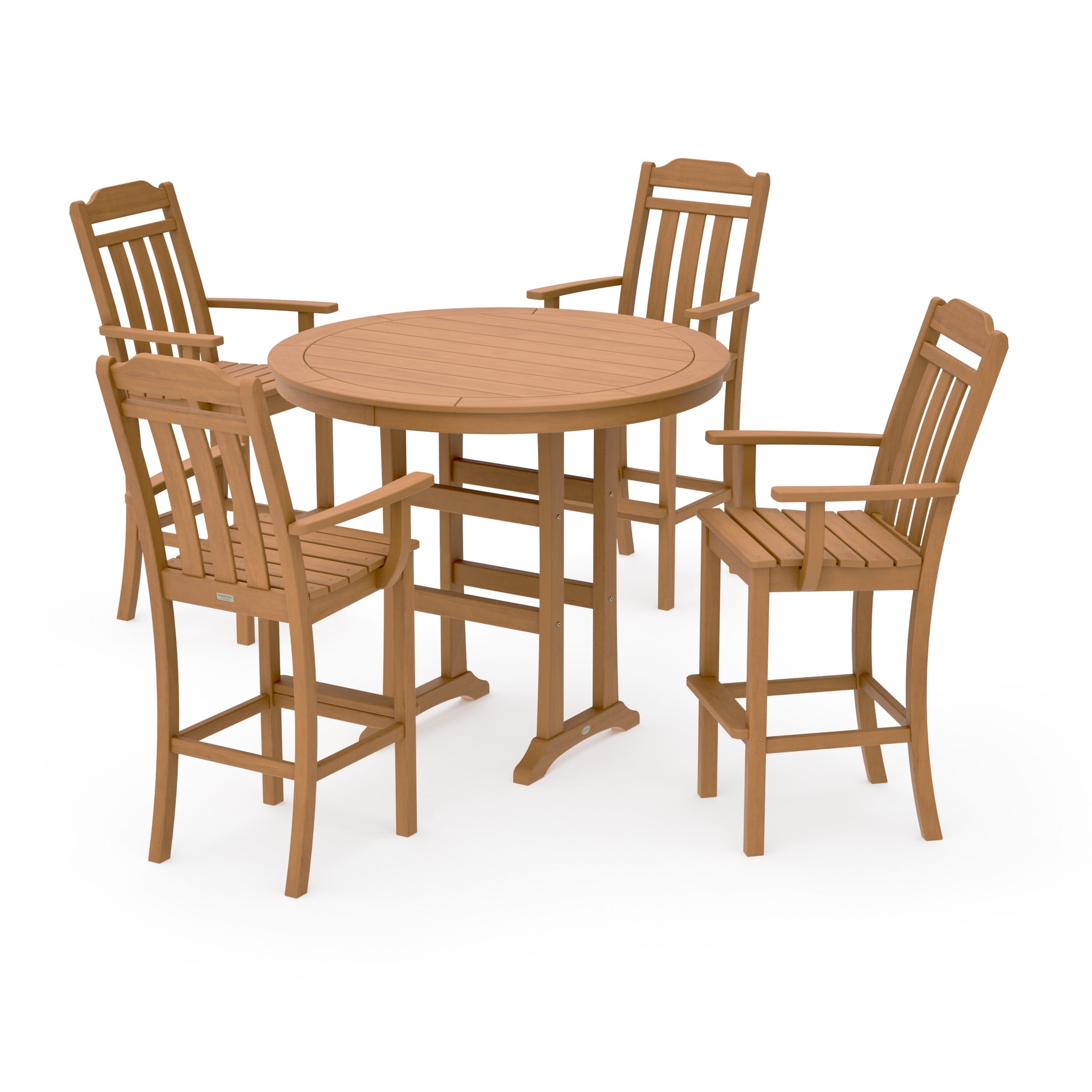 Cottage 5-Piece Round Bar Set