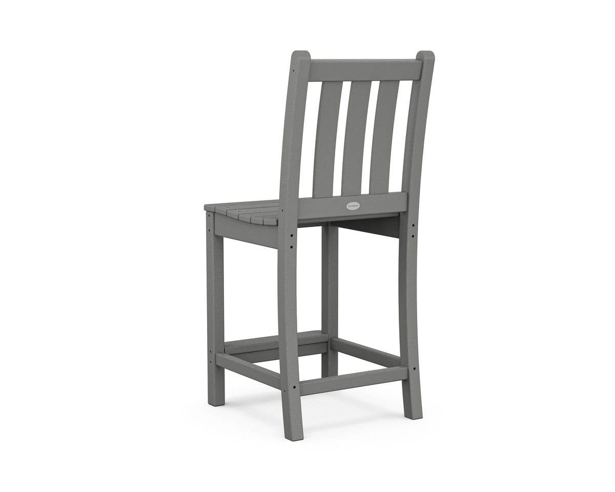 Traditional Garden Counter Side Chair