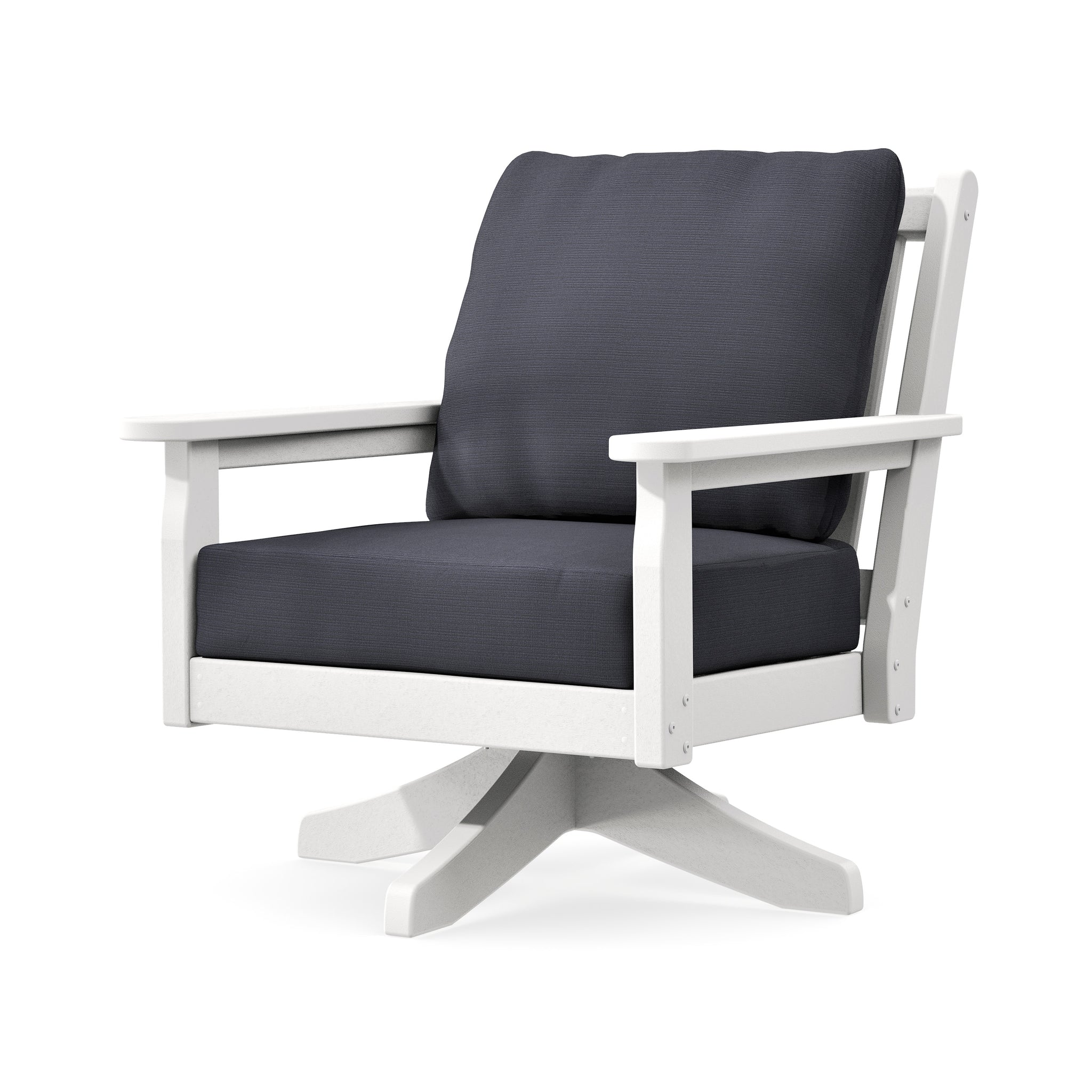 Chippendale Deep Seating Swivel Chair
