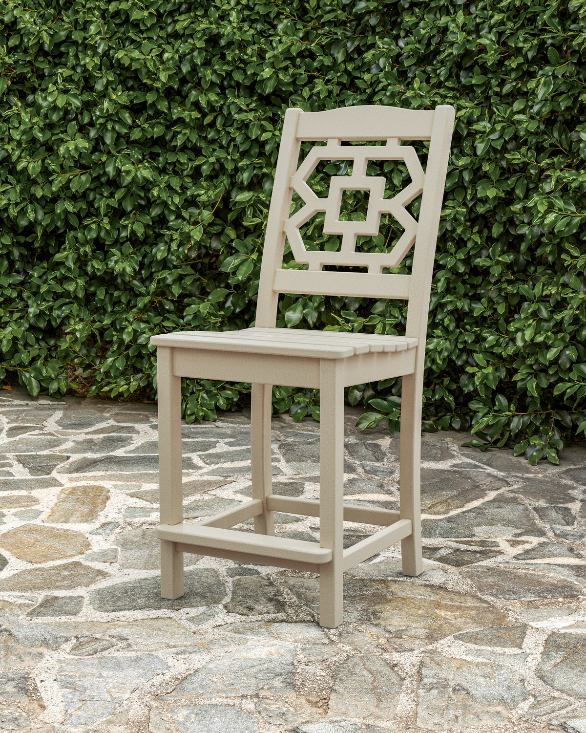 Chinoiserie Counter Side Chair