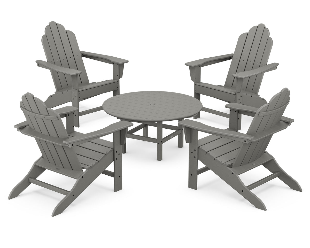 Long Island Adirondack 5-Piece Conversation Group
