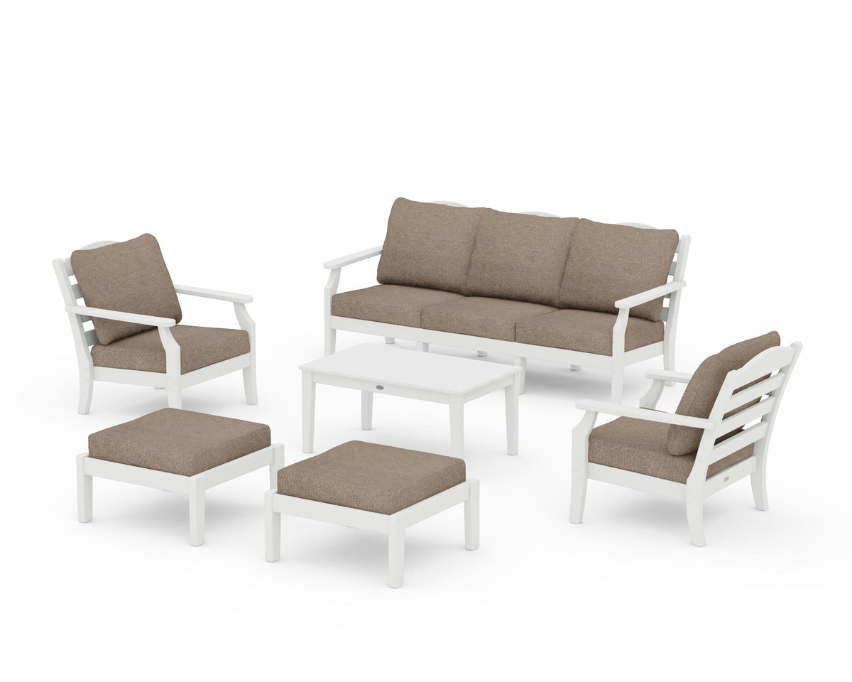 Savannah 6-Piece Lounge Sofa Set