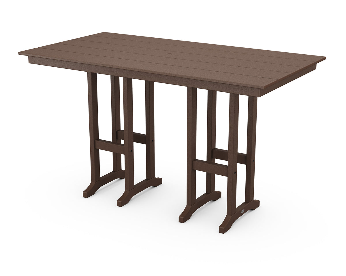 Farmhouse 37" x 72" Bar Table