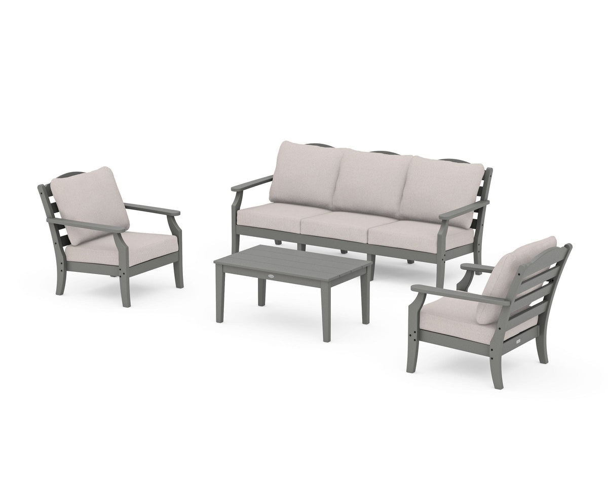 Savannah 4-Piece Deep Seating Set with Sofa