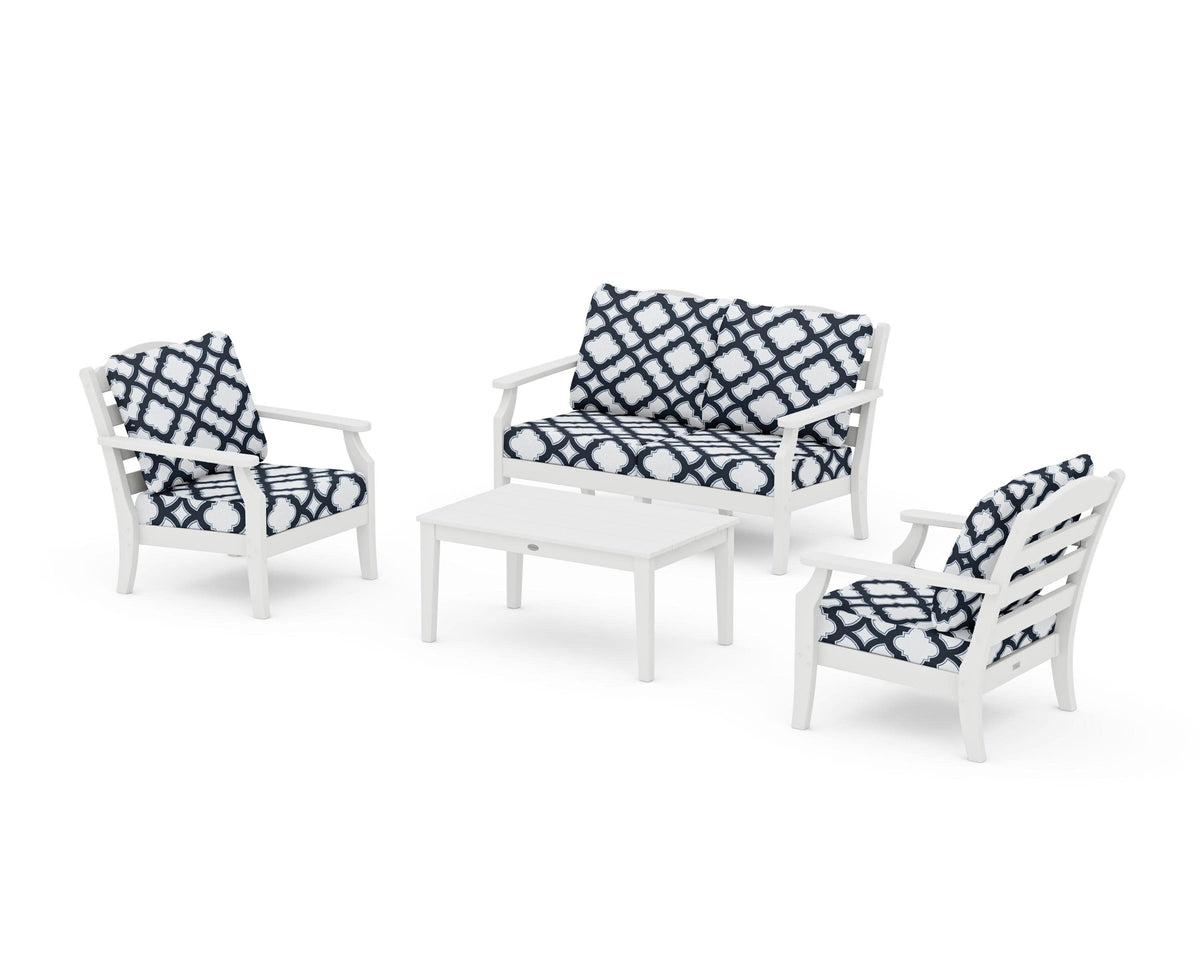 Savannah 4-Piece Deep Seating Set with Loveseat