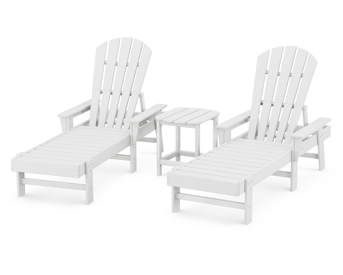 South Beach Chaise 3-Piece Set