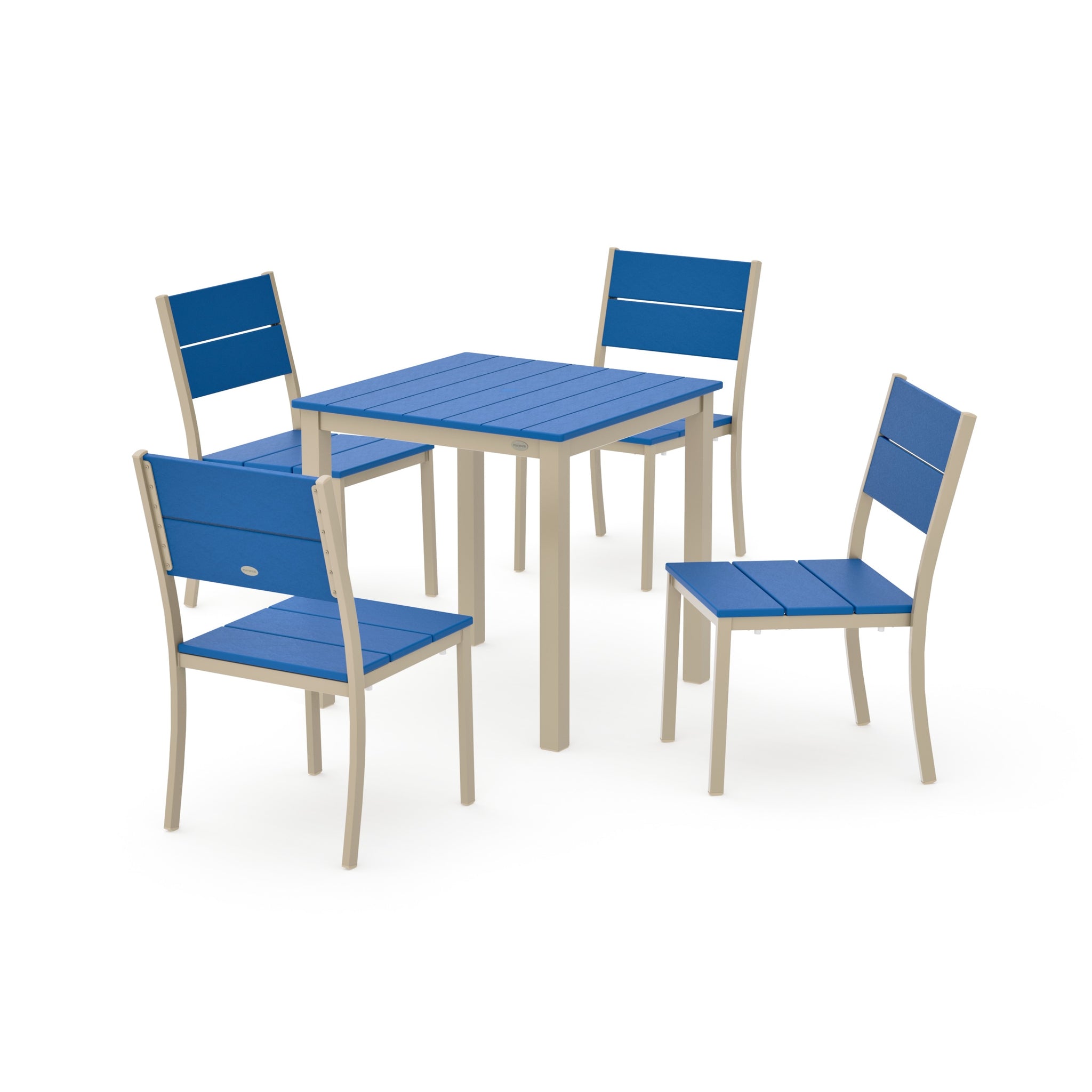 Main Street 5-Piece Square Dining Set- Small