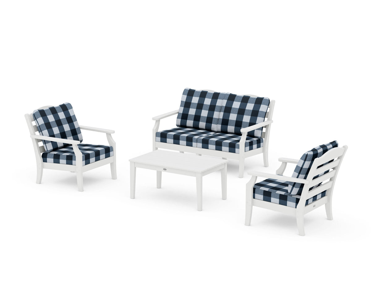 Savannah 4-Piece Deep Seating Set with Loveseat