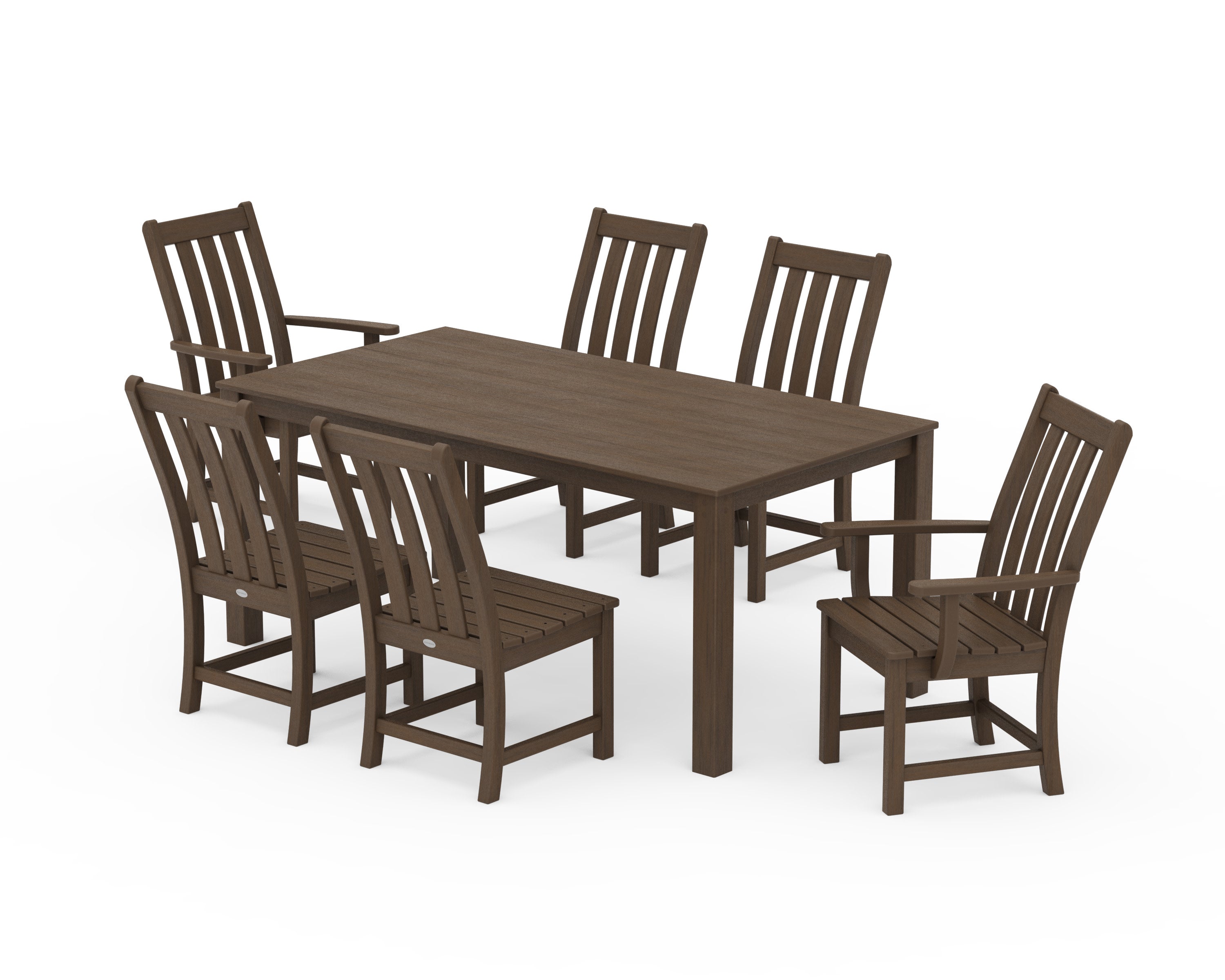 Vineyard 7-Piece Parsons Dining Set