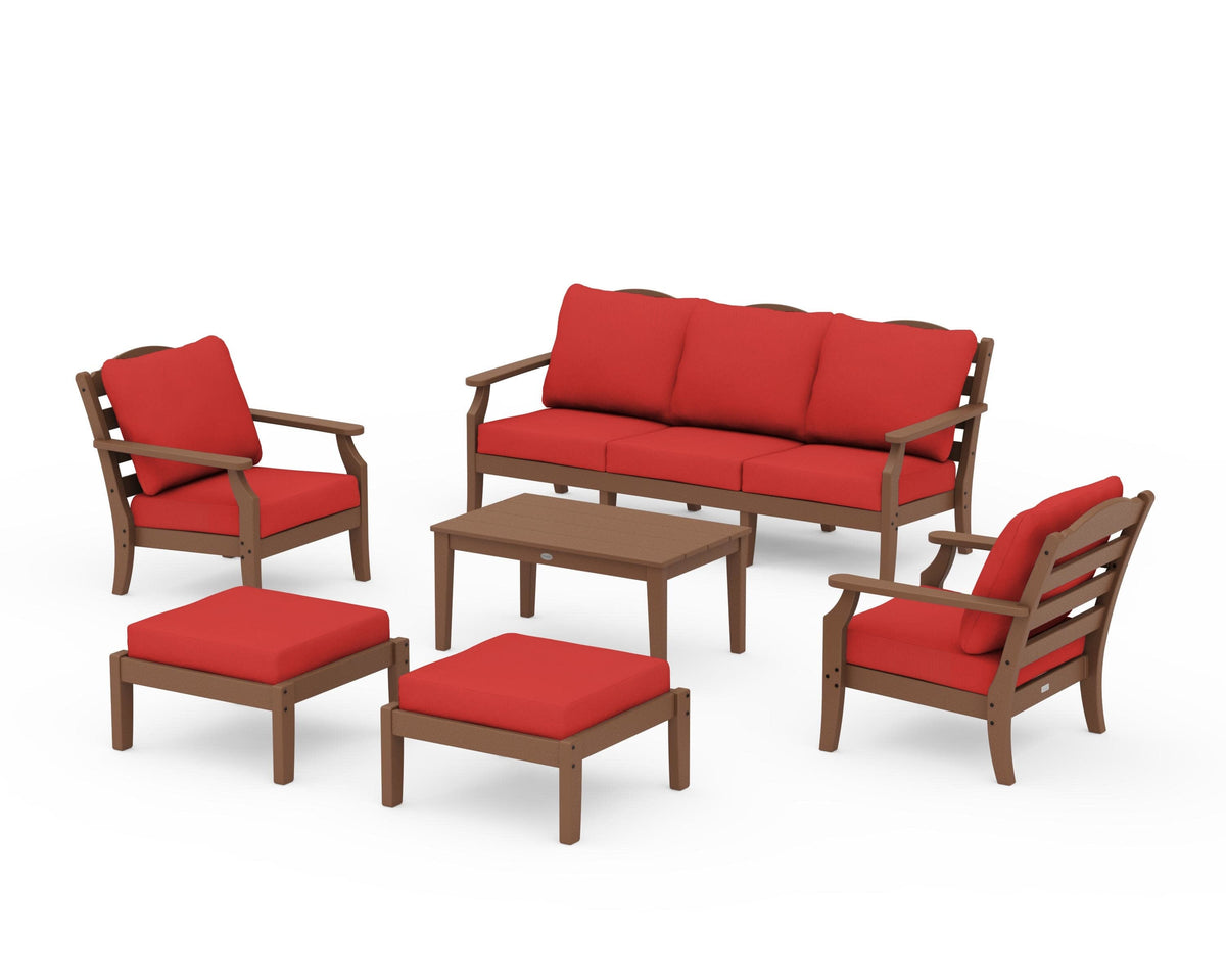 Savannah 6-Piece Lounge Sofa Set