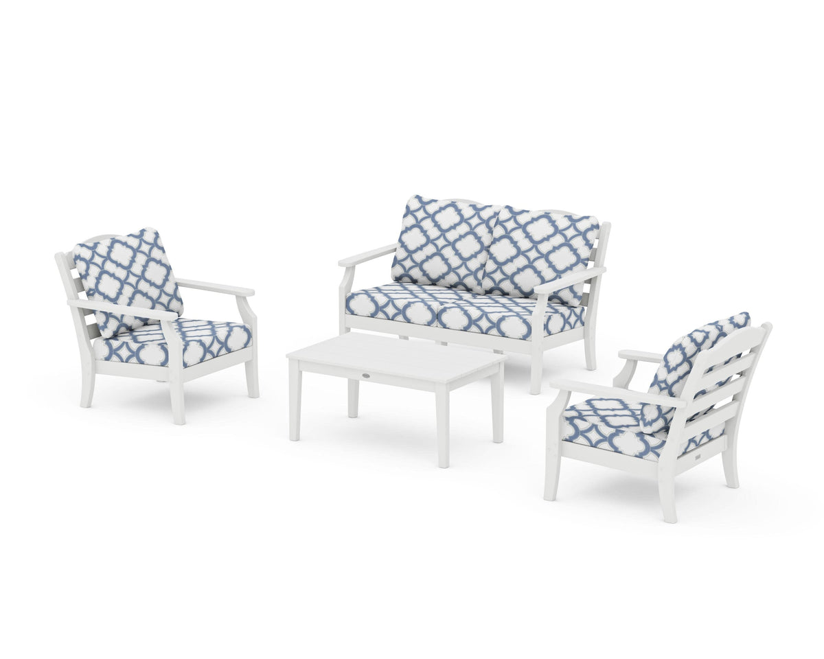 Savannah 4-Piece Deep Seating Set with Loveseat