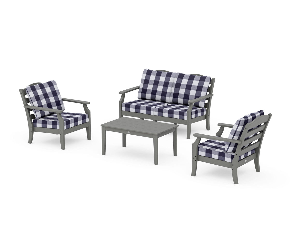 Savannah 4-Piece Deep Seating Set with Loveseat