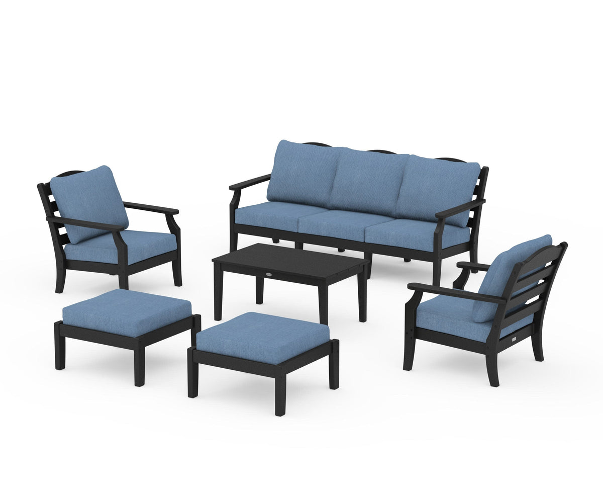 Savannah 6-Piece Lounge Sofa Set