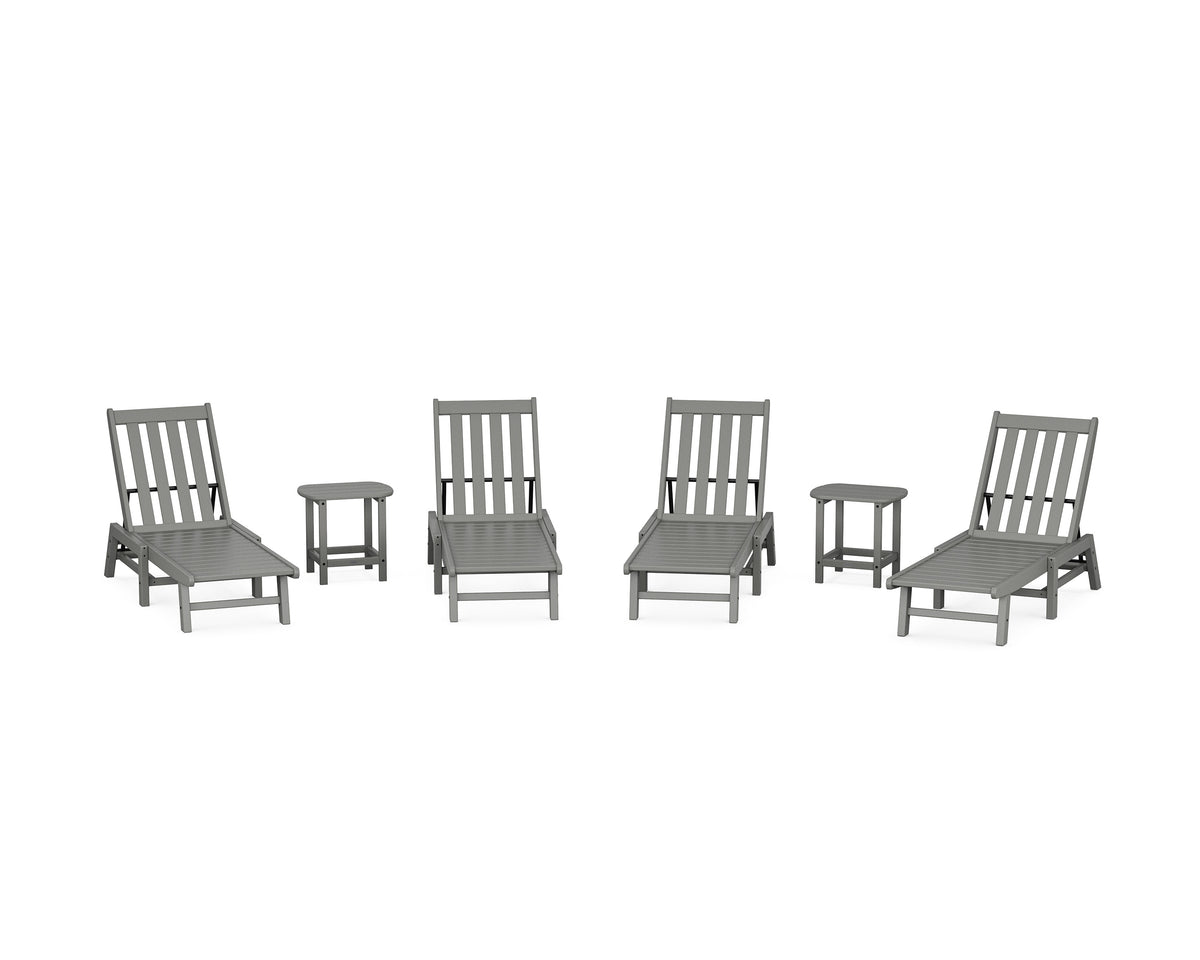 Vineyard 6-Piece Chaise Set