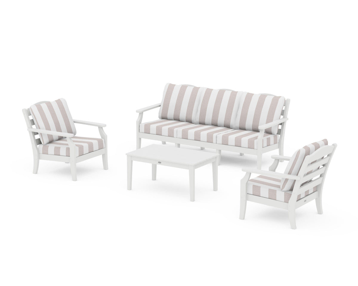 Savannah 4-Piece Deep Seating Set with Sofa