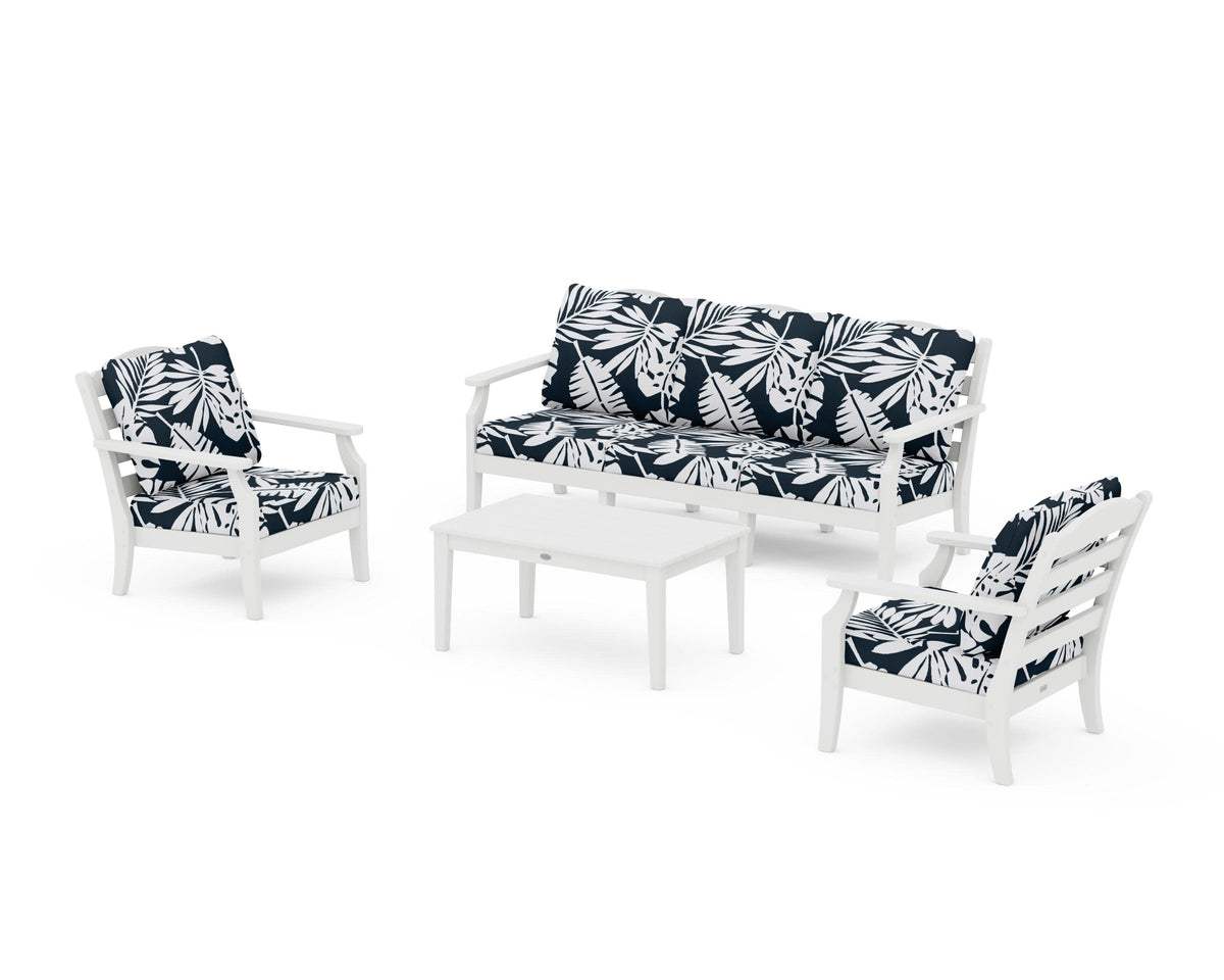 Savannah 4-Piece Deep Seating Set with Sofa