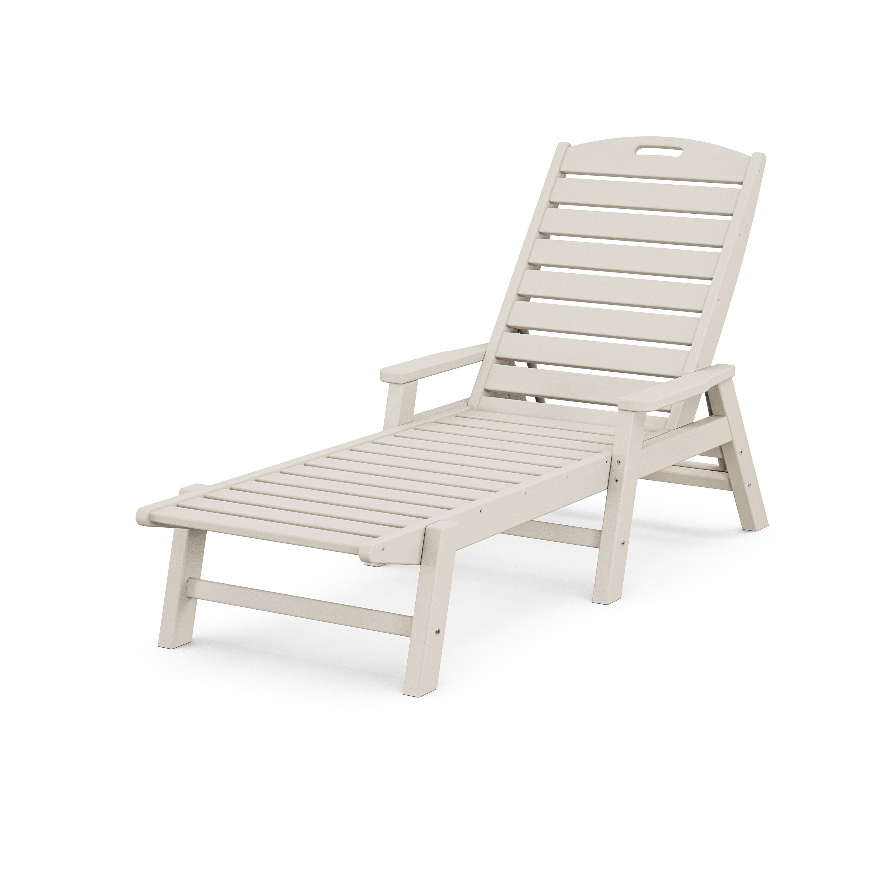 Nautical Chaise with Arms