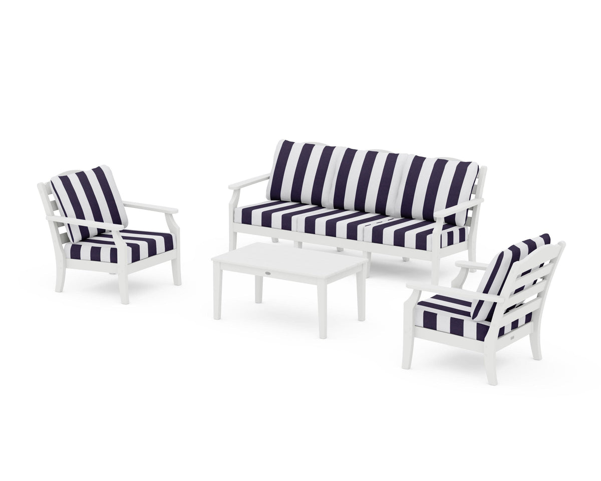 Savannah 4-Piece Deep Seating Set with Sofa