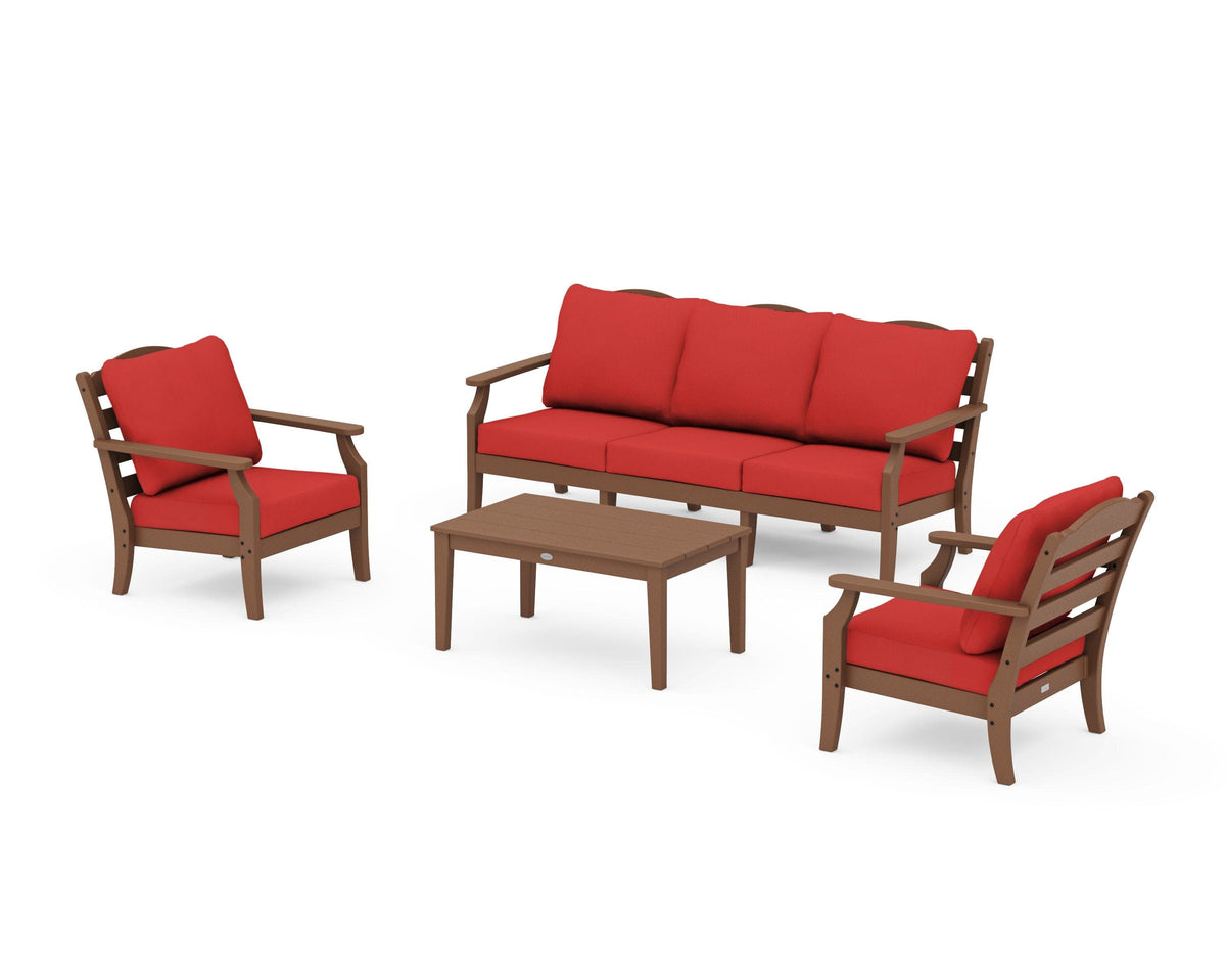 Savannah 4-Piece Deep Seating Set with Sofa