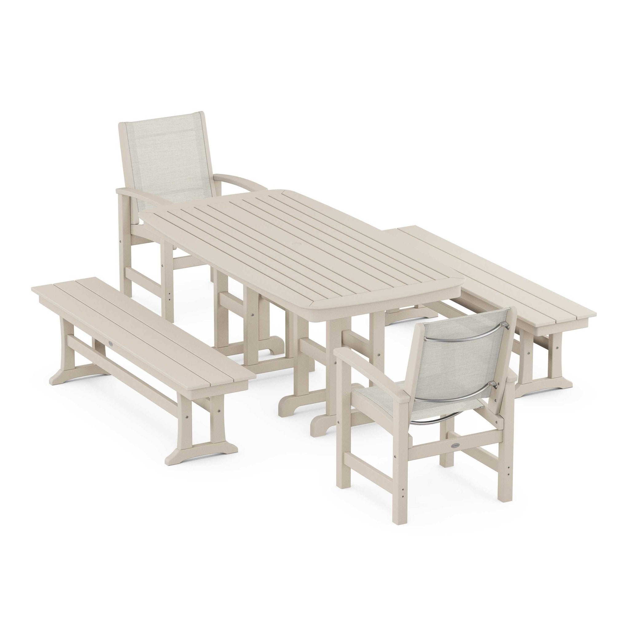 Coastal 5-Piece Dining Set