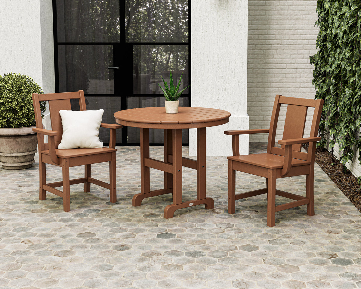 Prairie 3-Piece Farmhouse Dining Set