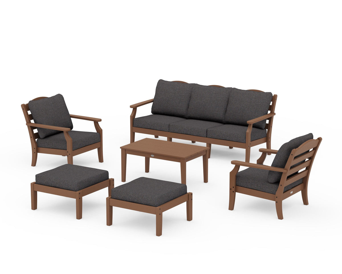 Savannah 6-Piece Lounge Sofa Set