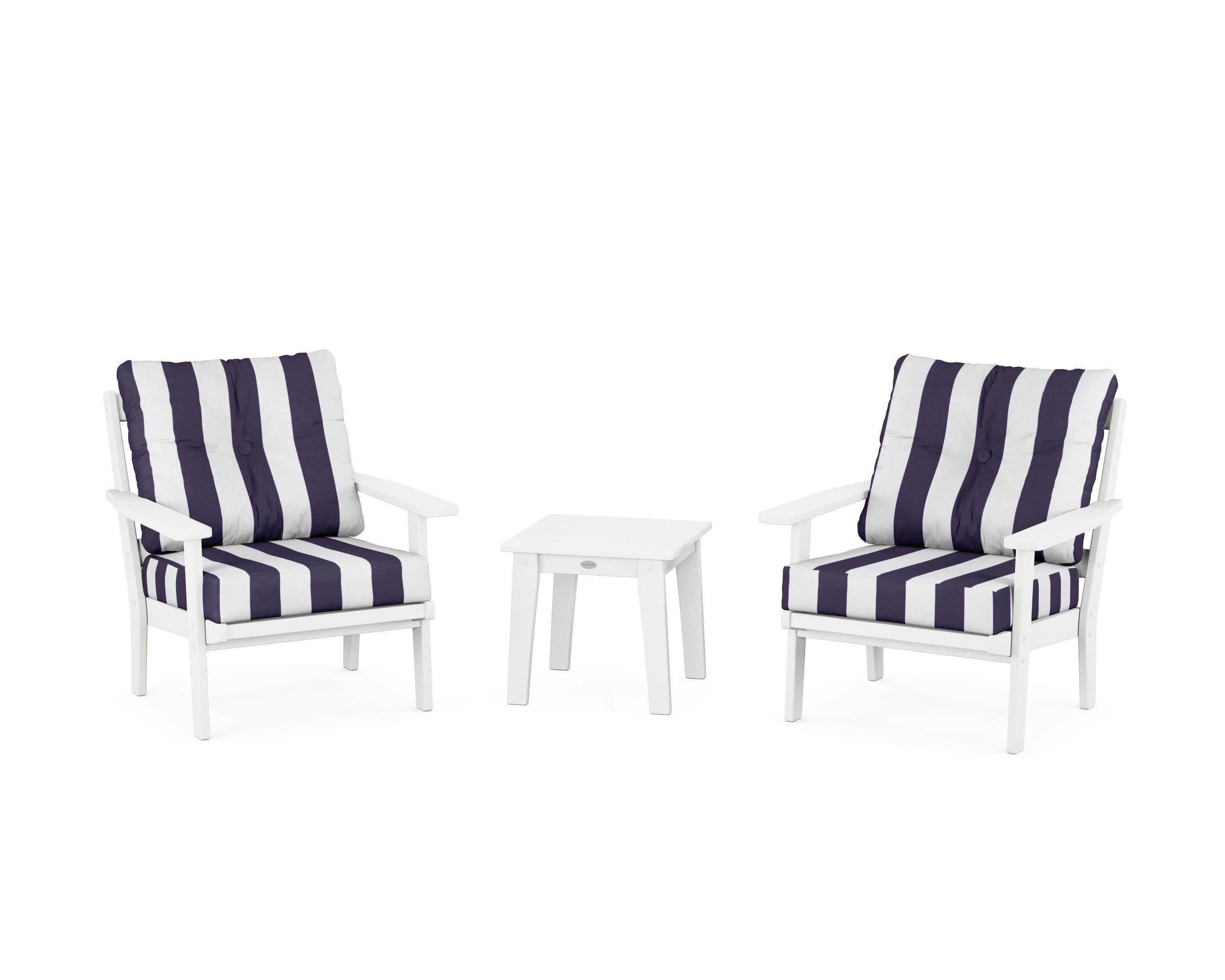 Oxford 3-Piece Deep Seating Set