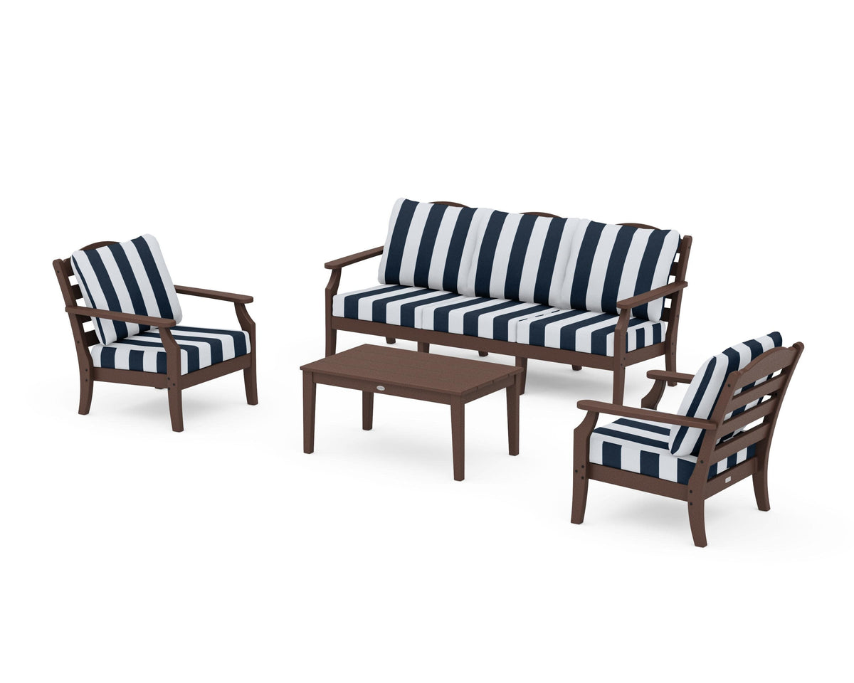 Savannah 4-Piece Deep Seating Set with Sofa