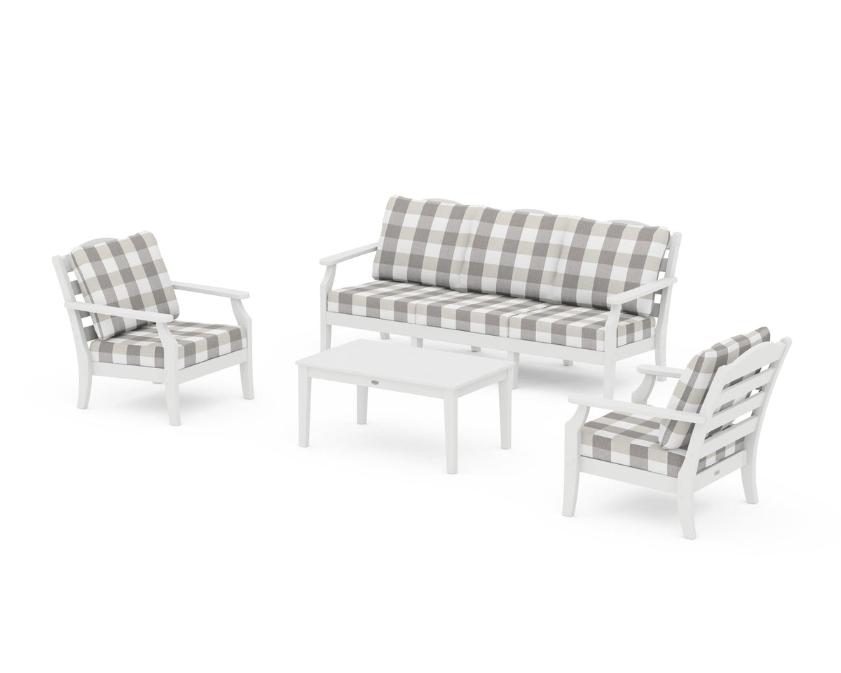 Savannah 4-Piece Deep Seating Set with Sofa