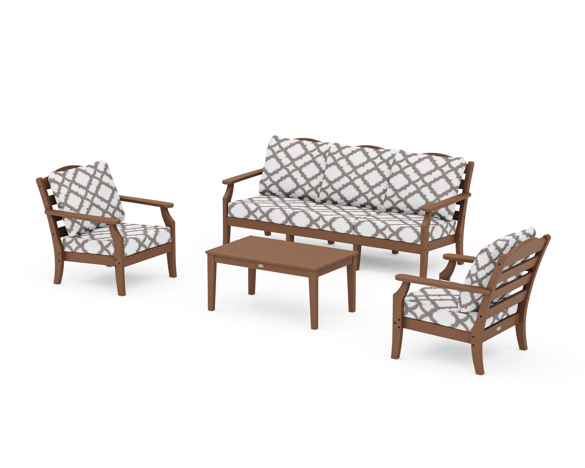 Savannah 4-Piece Deep Seating Set with Sofa