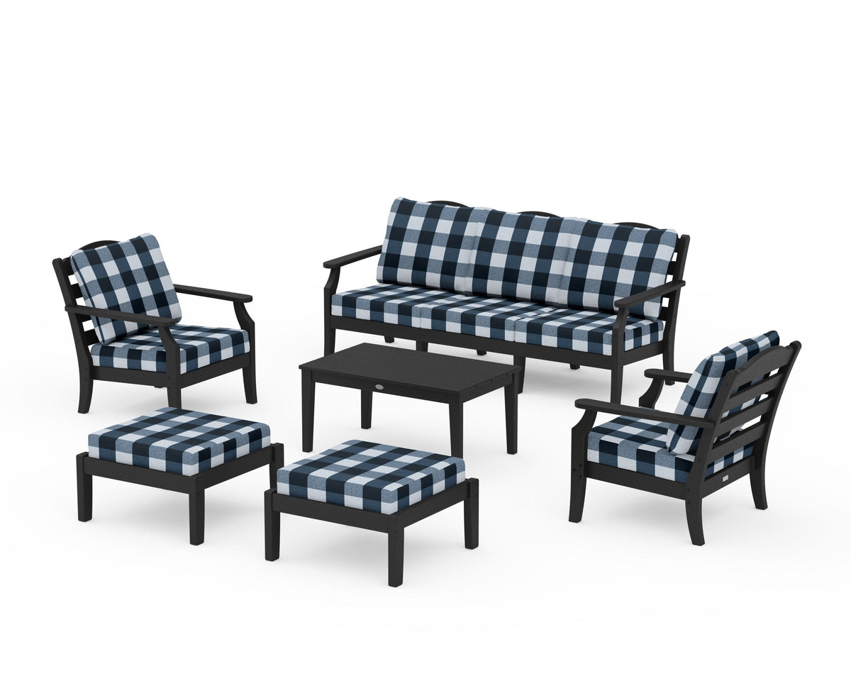 Savannah 6-Piece Lounge Sofa Set