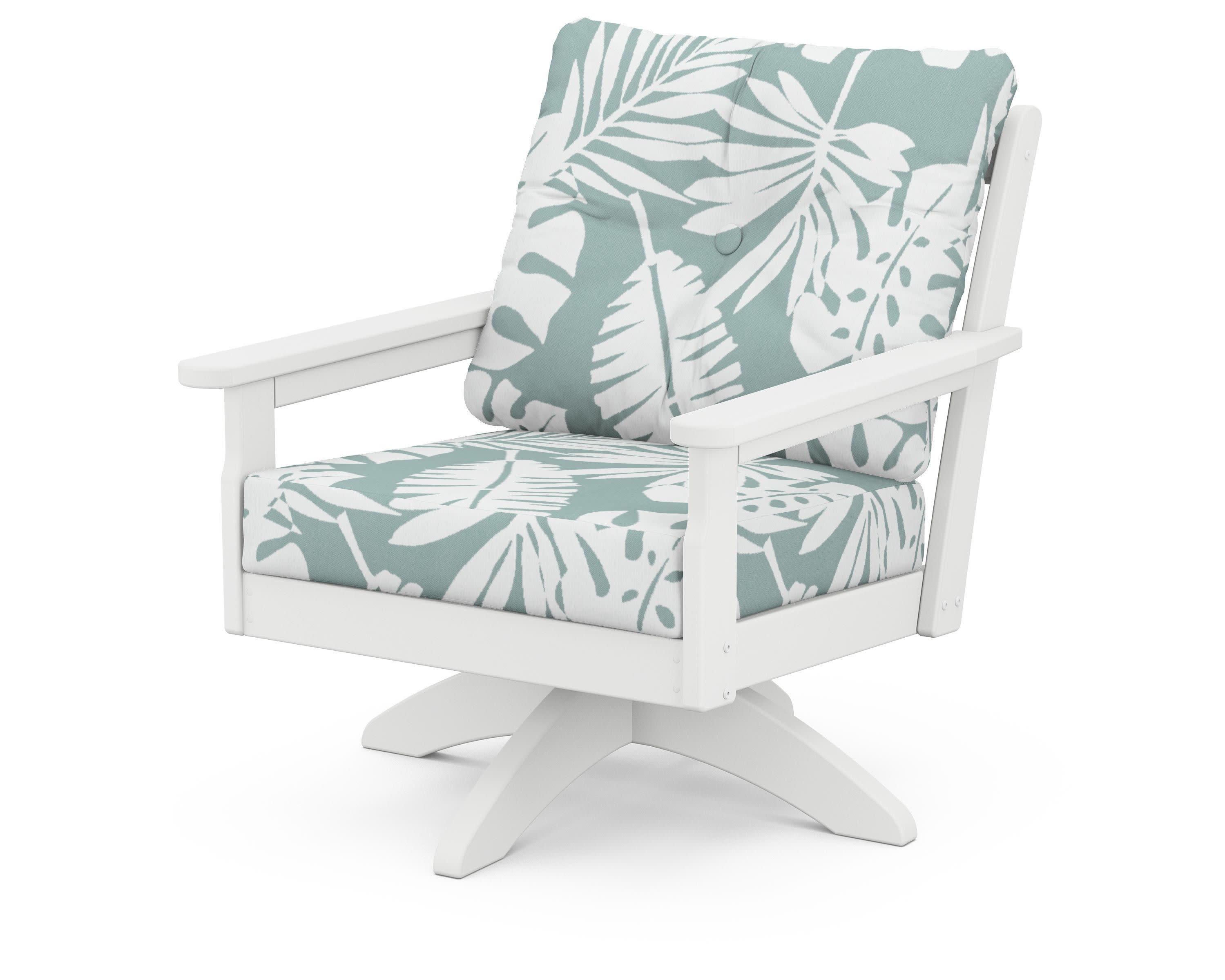 Vineyard Deep Seating Swivel Chair