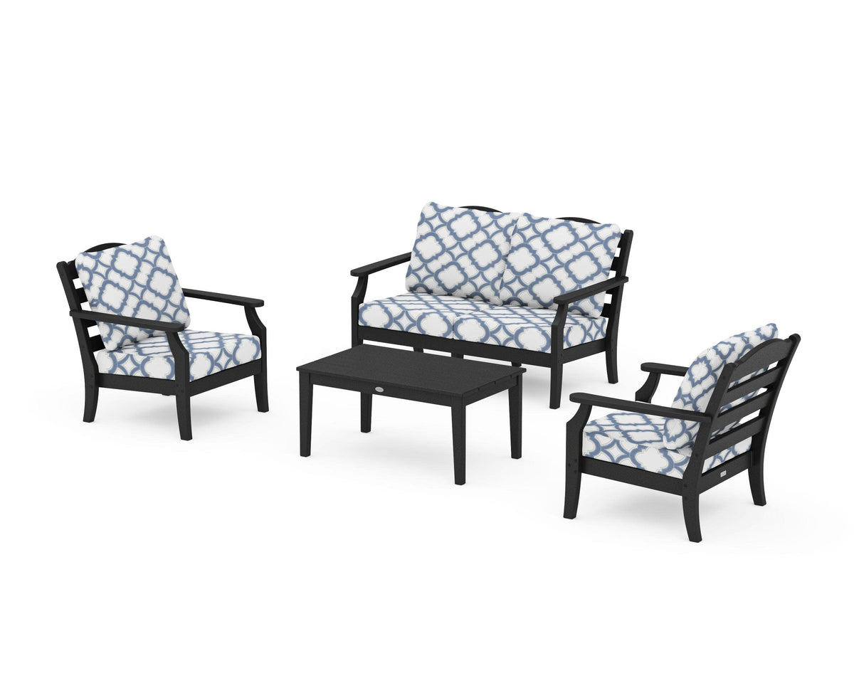 Savannah 4-Piece Deep Seating Set with Loveseat