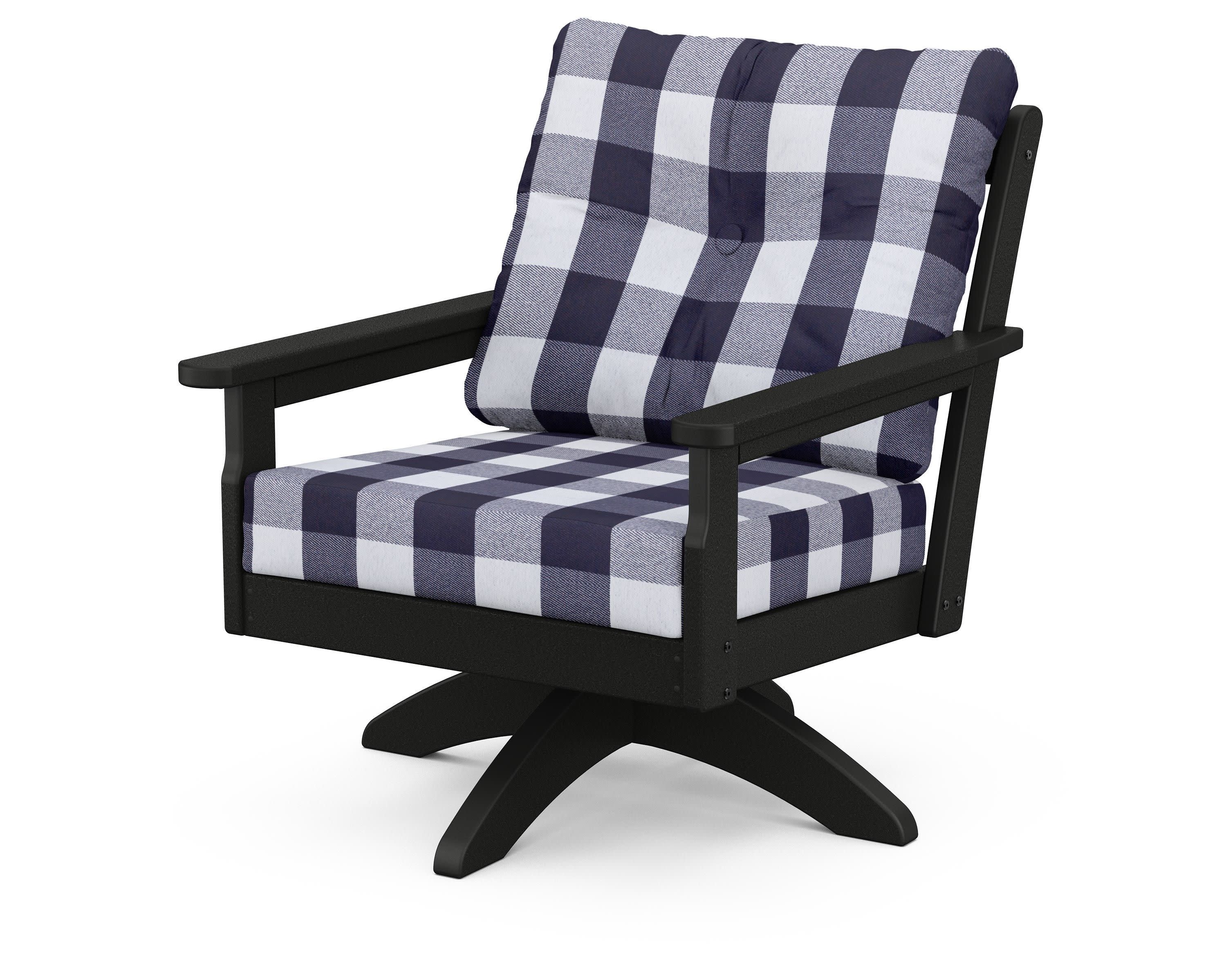 Vineyard Deep Seating Swivel Chair