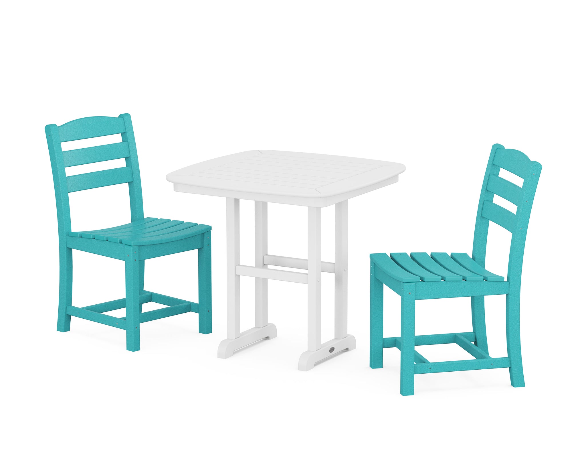La Casa Café Side Chair 3-Piece Dining Set