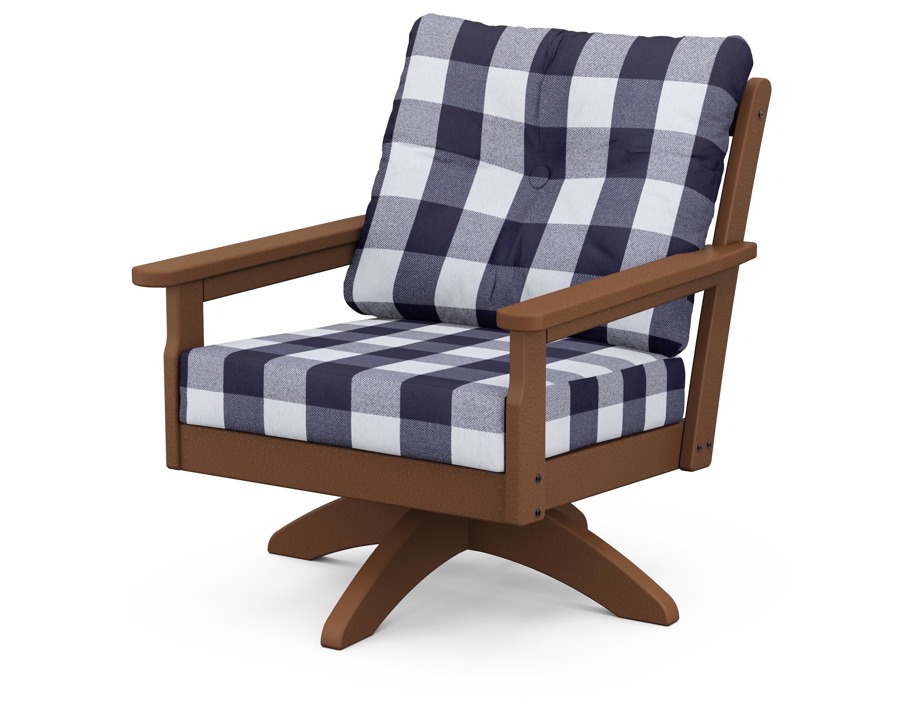 Vineyard Deep Seating Swivel Chair