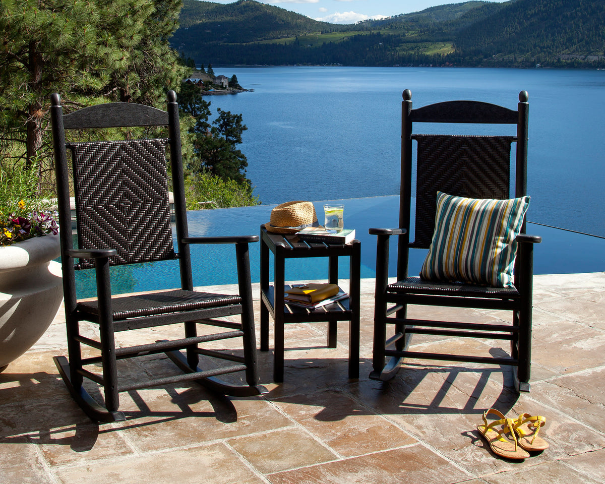 Jefferson 3-Piece Woven Rocker Set