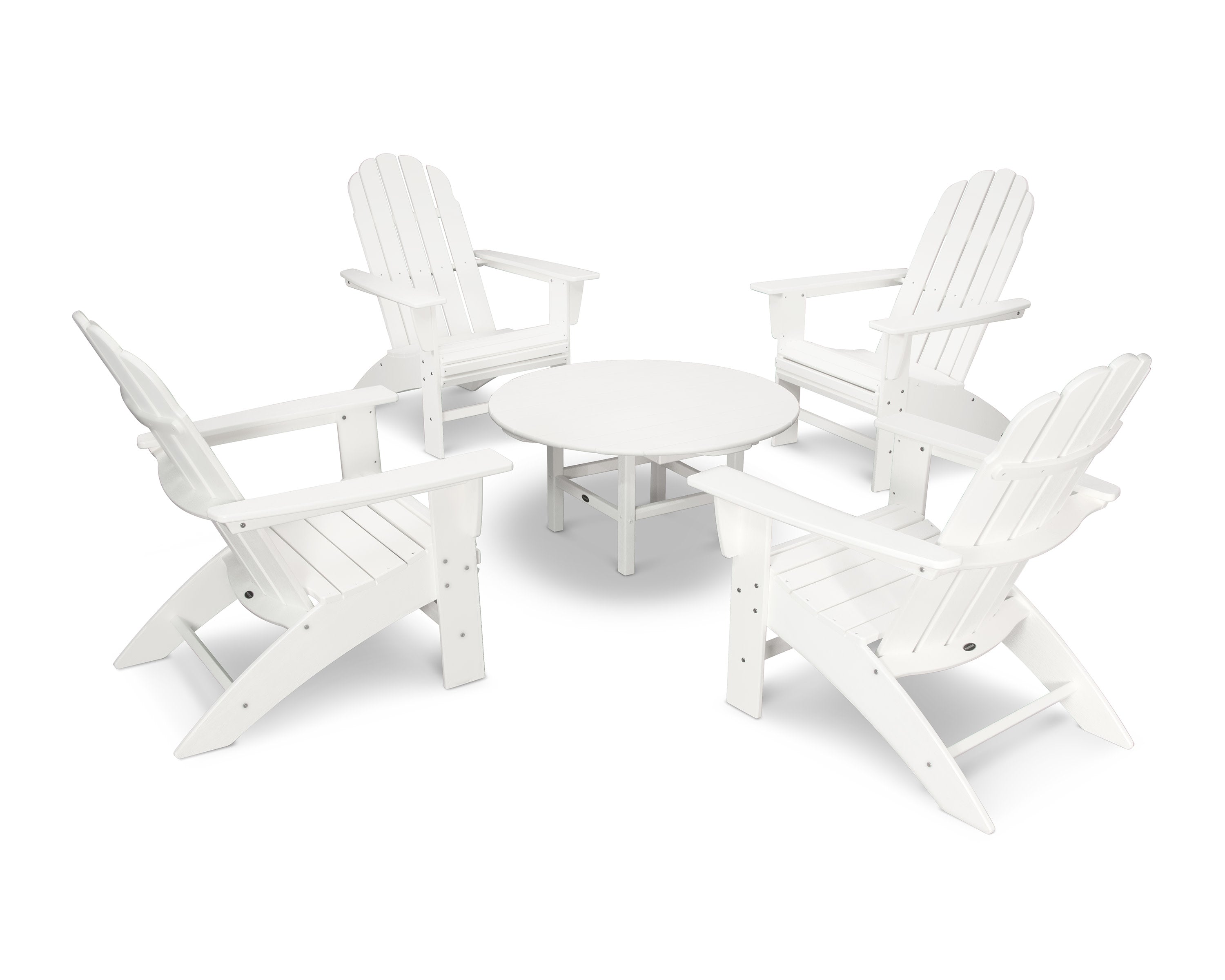 Vineyard 5-Piece Oversized Adirondack Set