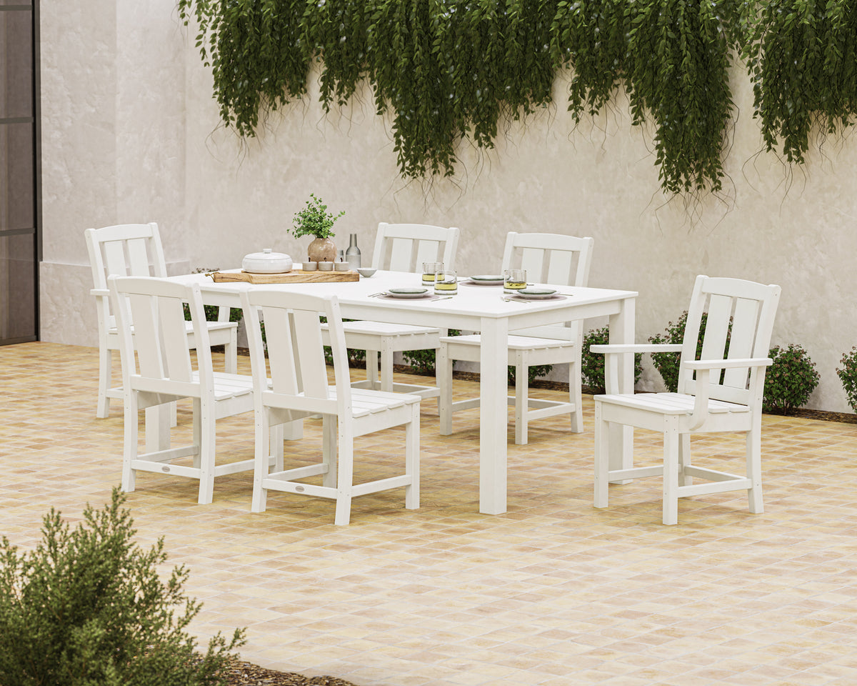 Mission 7-Piece Parsons Dining Set