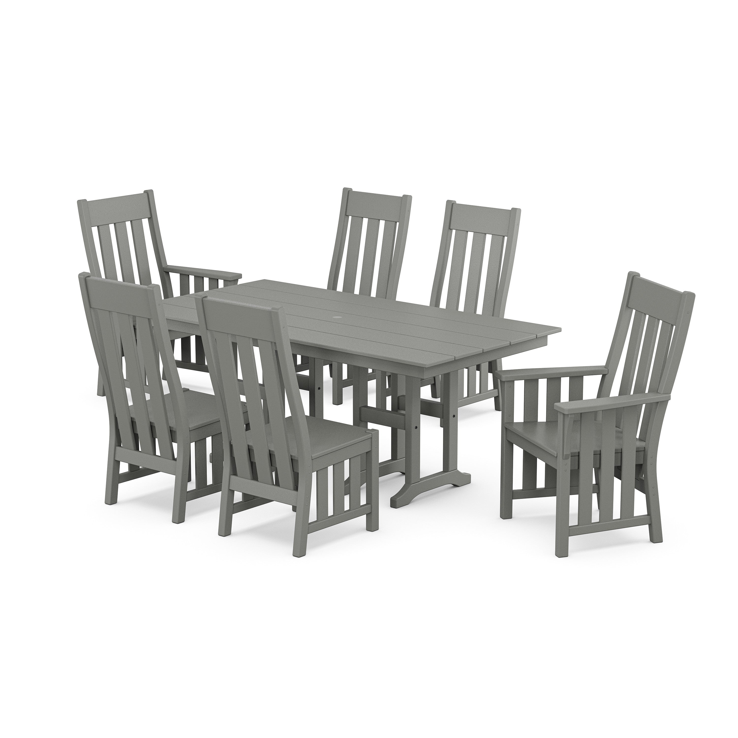 Acadia 7-Piece Farmhouse Dining Set