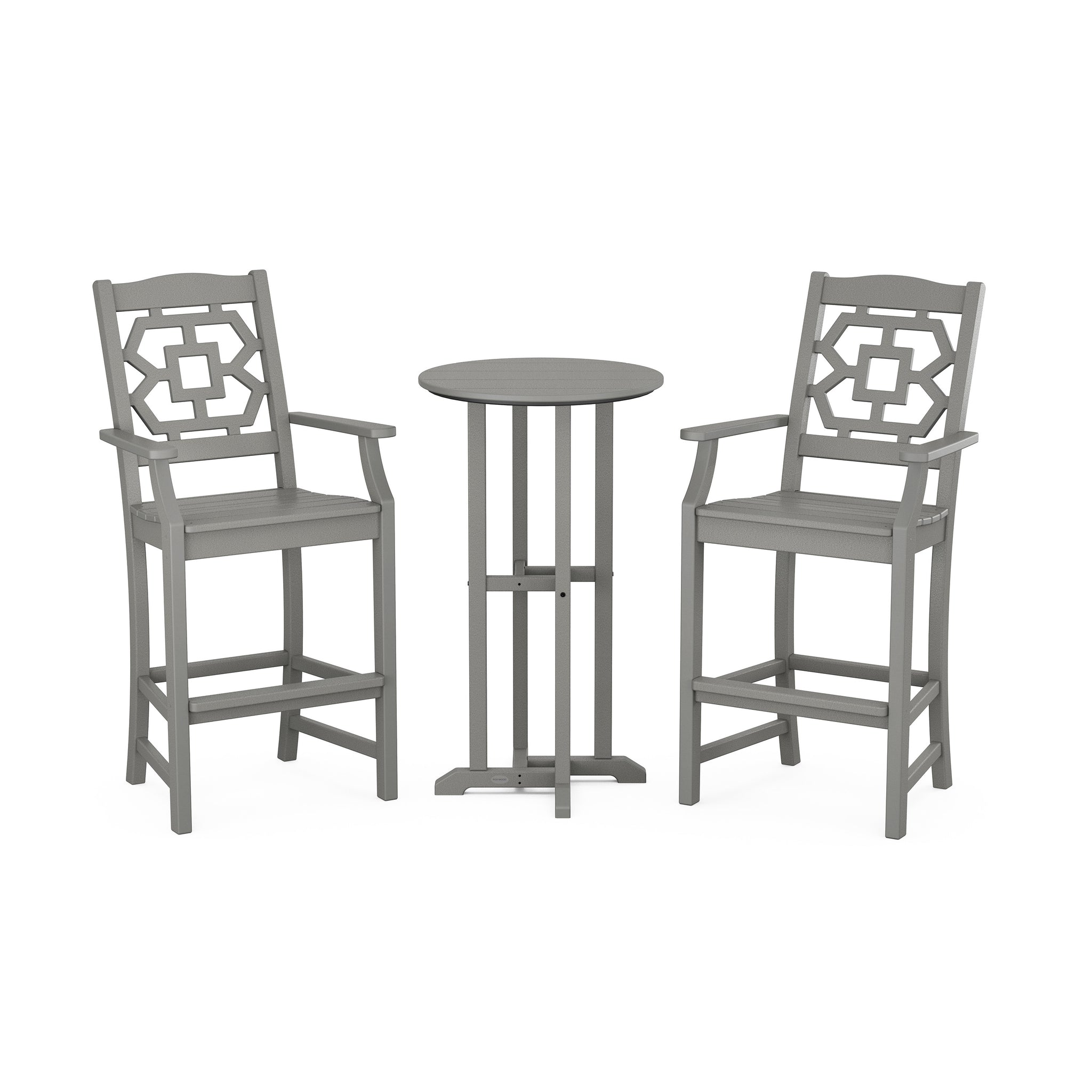 Chinoiserie 3-Piece Farmhouse Bar Set