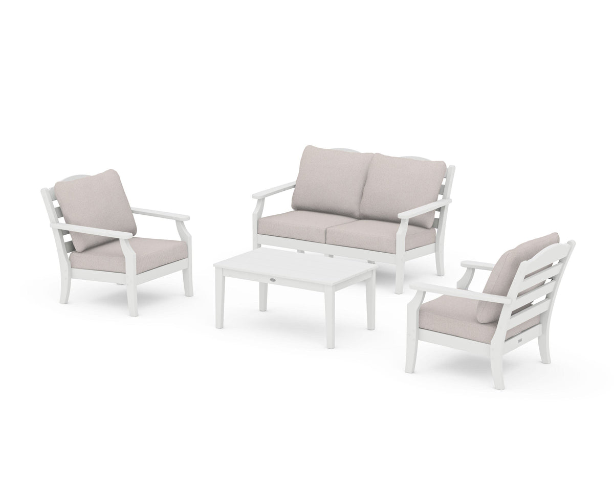 Savannah 4-Piece Deep Seating Set with Loveseat