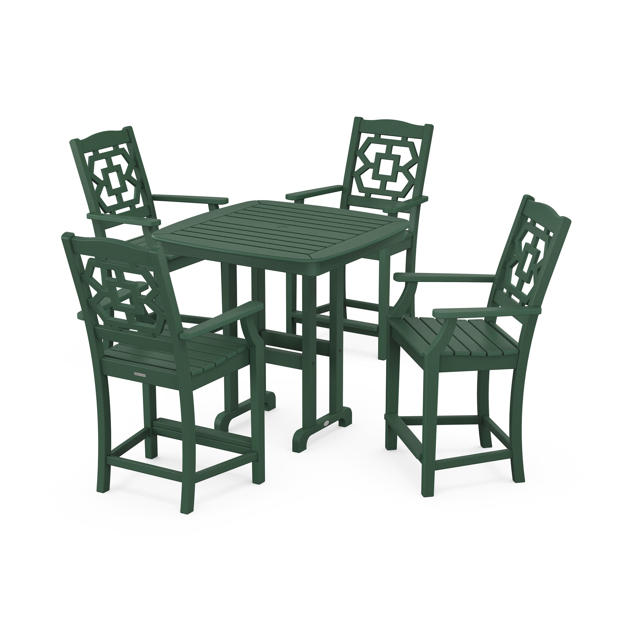 Chinoiserie 5-Piece Counter Set