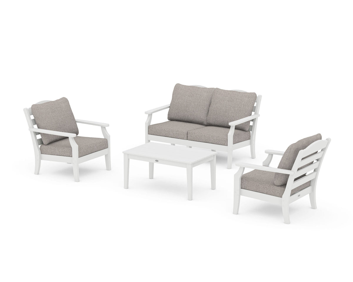 Savannah 4-Piece Deep Seating Set with Loveseat