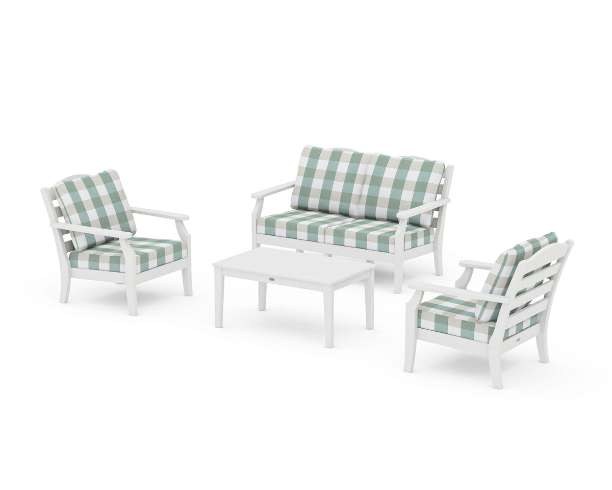 Savannah 4-Piece Deep Seating Set with Loveseat