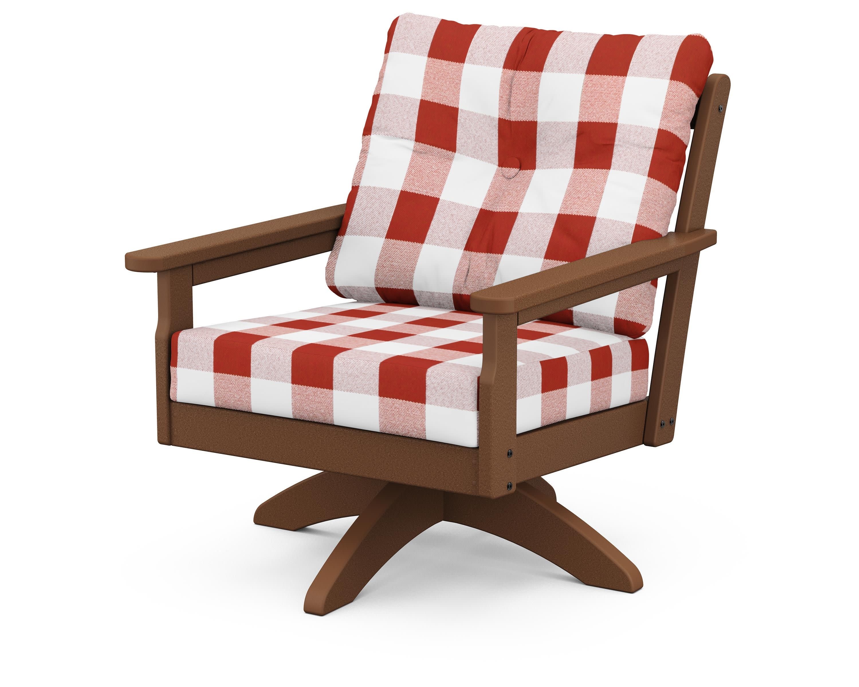 Vineyard Deep Seating Swivel Chair