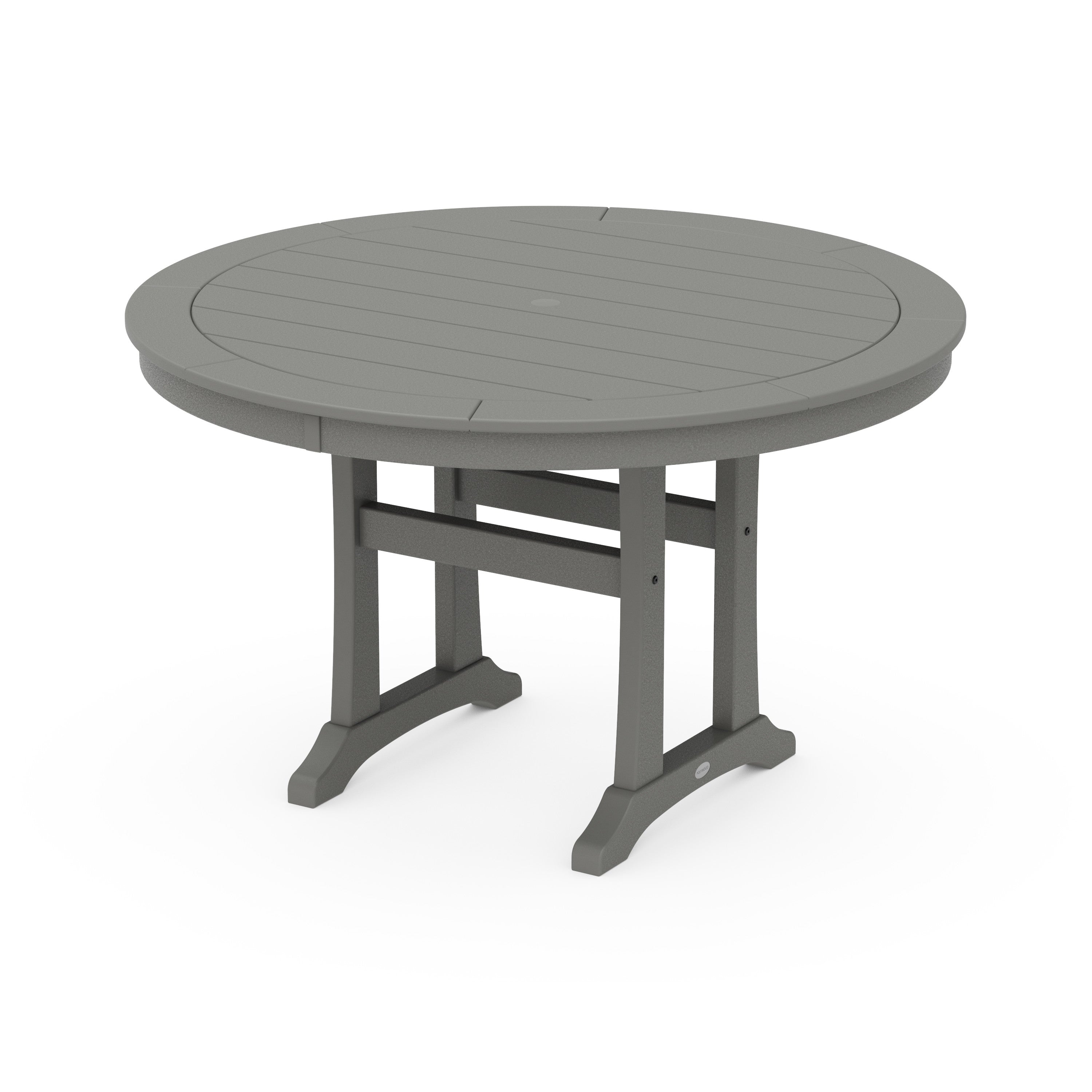Nautical Trestle 48" Round Dining Table